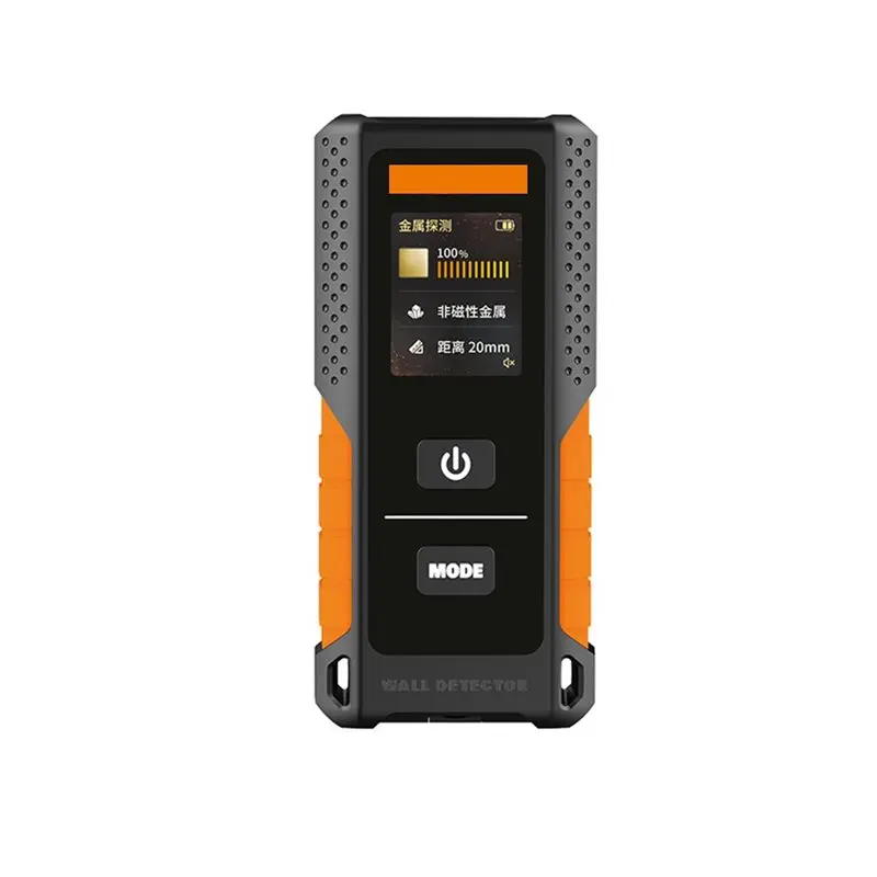 

WORTHOWN-AC Wire Finding Metal Stud Finder Multifunctional Wall Detector Digital Display USB Metal Wood& Amp Detection Tool