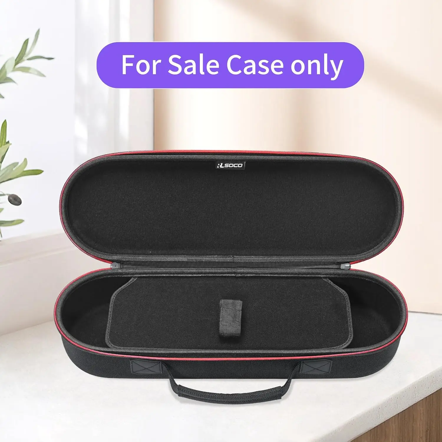 Travel Case for Dyson Airstrait Straightener/Corrale Styler Straightener (Black)