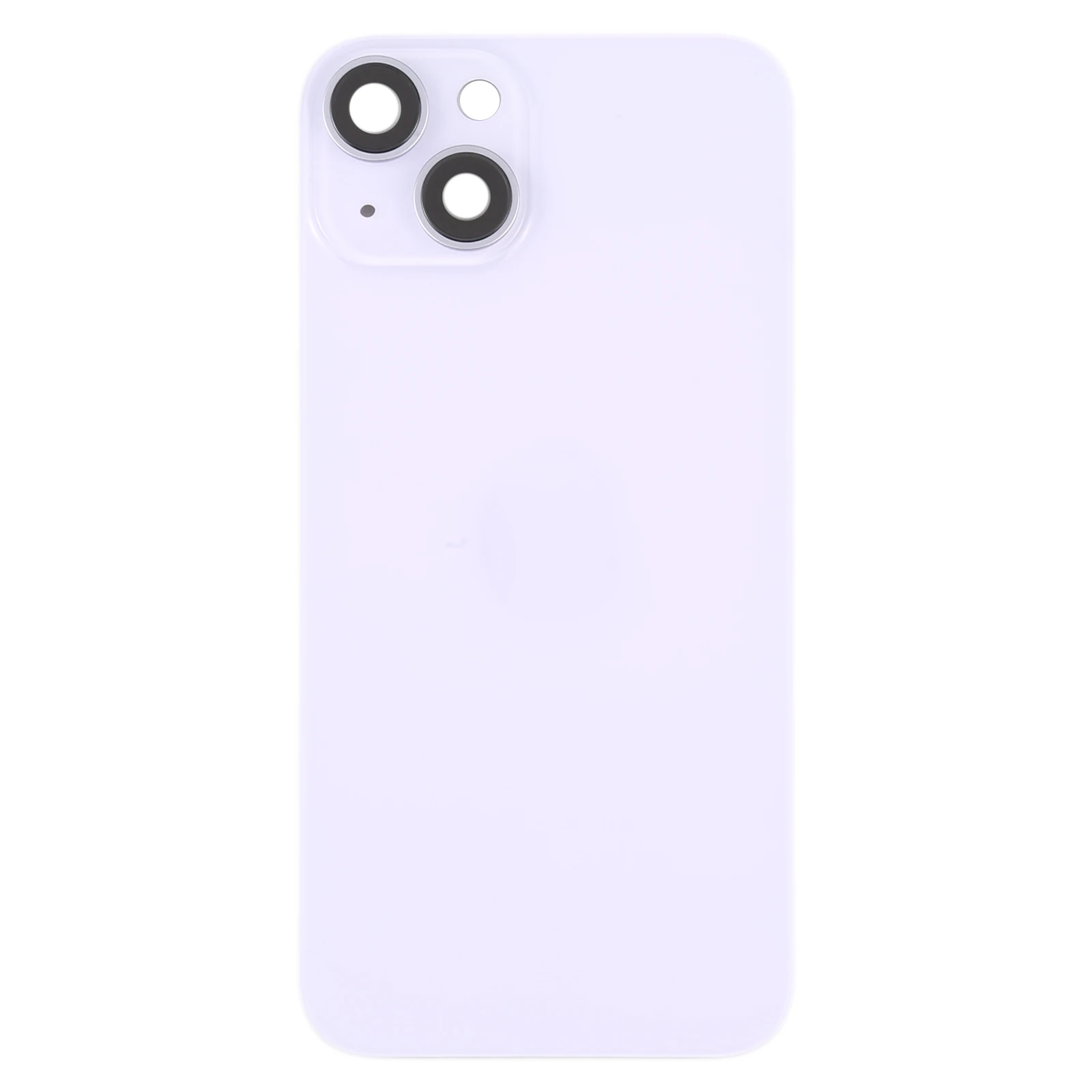 For iPhone 14 Back Housing Cover with Camera Lens(Purple)