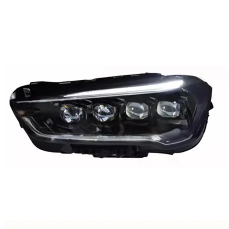 Car Headlights For BMW X1 F49 2016-2019 high style LED Headlamp Assembly Matrix crystal headlights Projector Lens Accessories