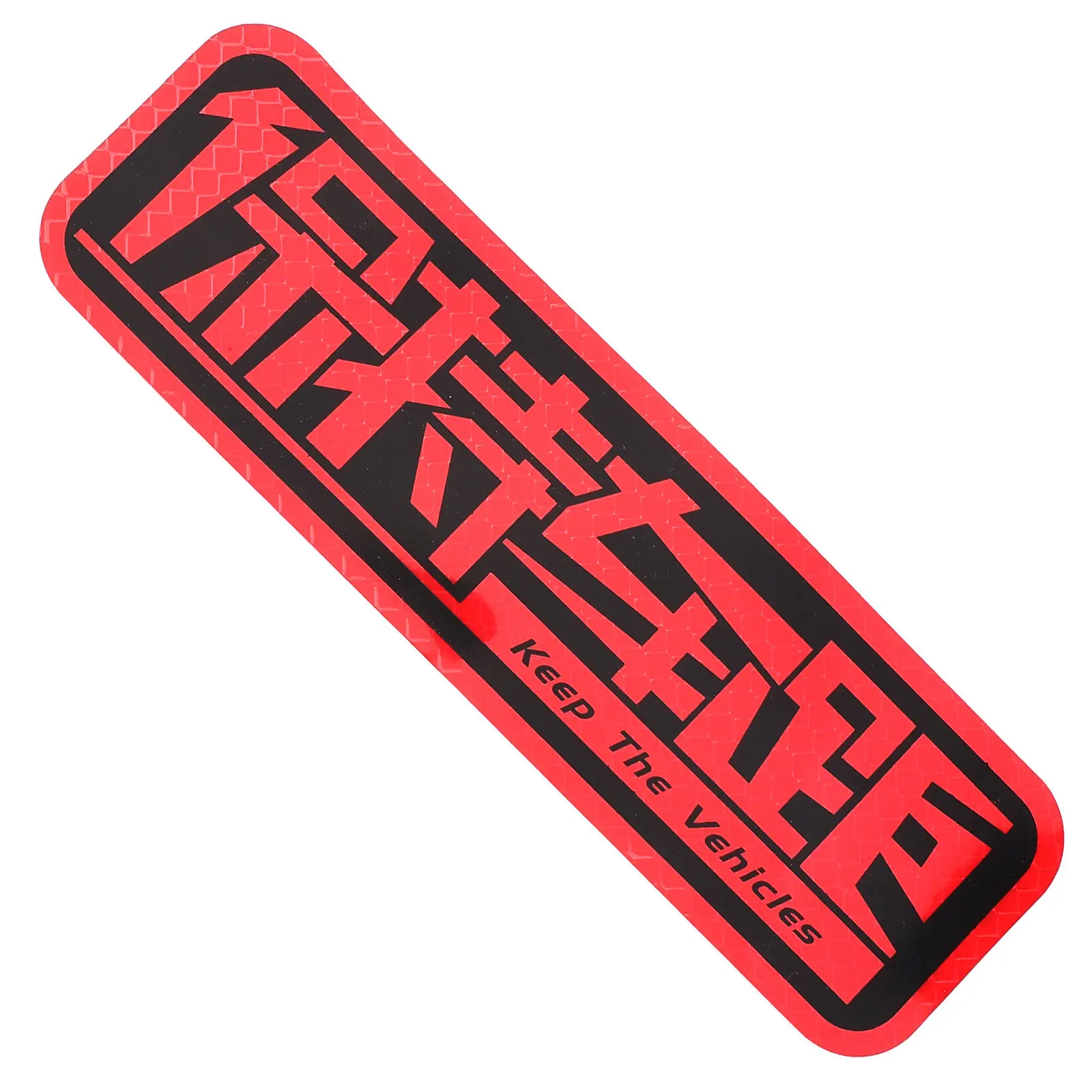 Keep Distance Reflective Car Sticker High Visibility Pet Safety Warning Decal for Driving Safety Car Decor Vehicle Accessory