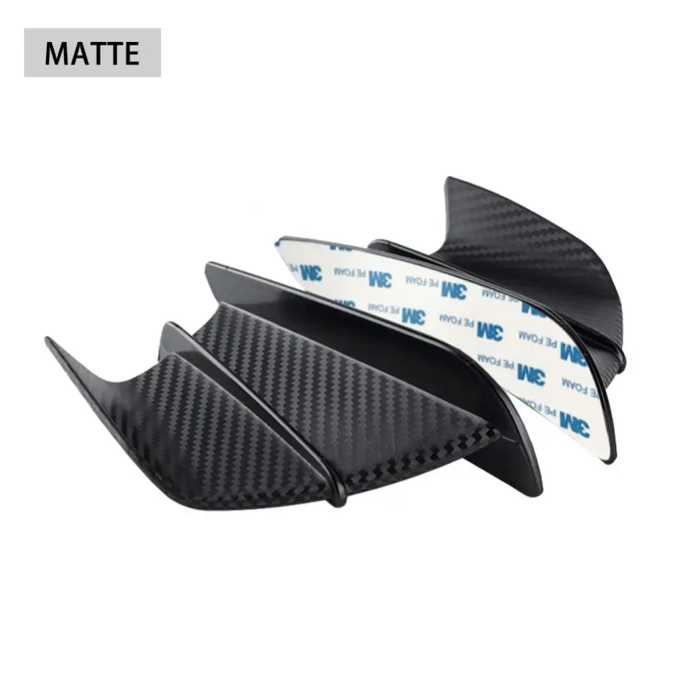 Universal Updated Motorcycle Parts Winglet Aerodynamic Wing Kit Spoiler For Yamaha Kawasaki Honda /H2R Scooter U2J0