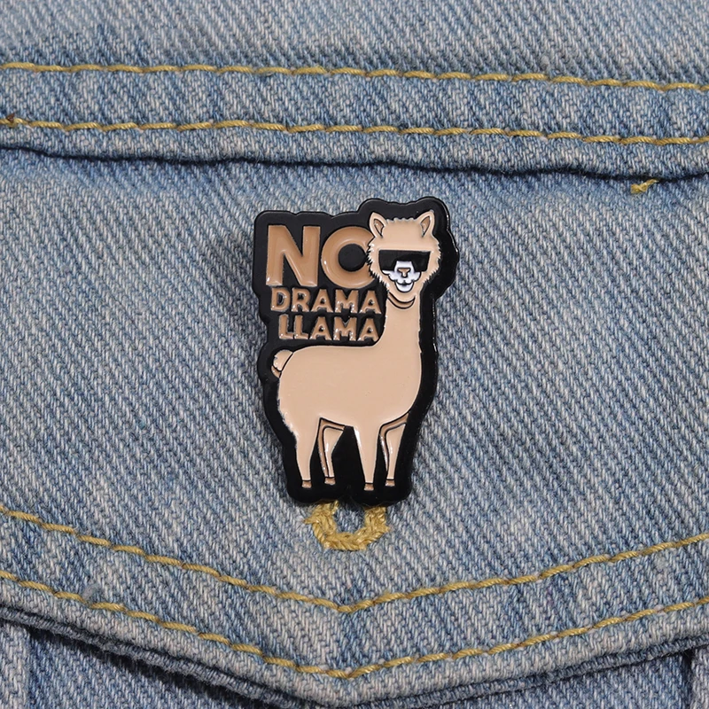 Эмалированные-заколки-с-ламой-no-drama-Забавные-милые-Броши-с-альпакой-на-заказ-значки-на-лацкан-украшения-с-животными-подарок-для-детей-друзей