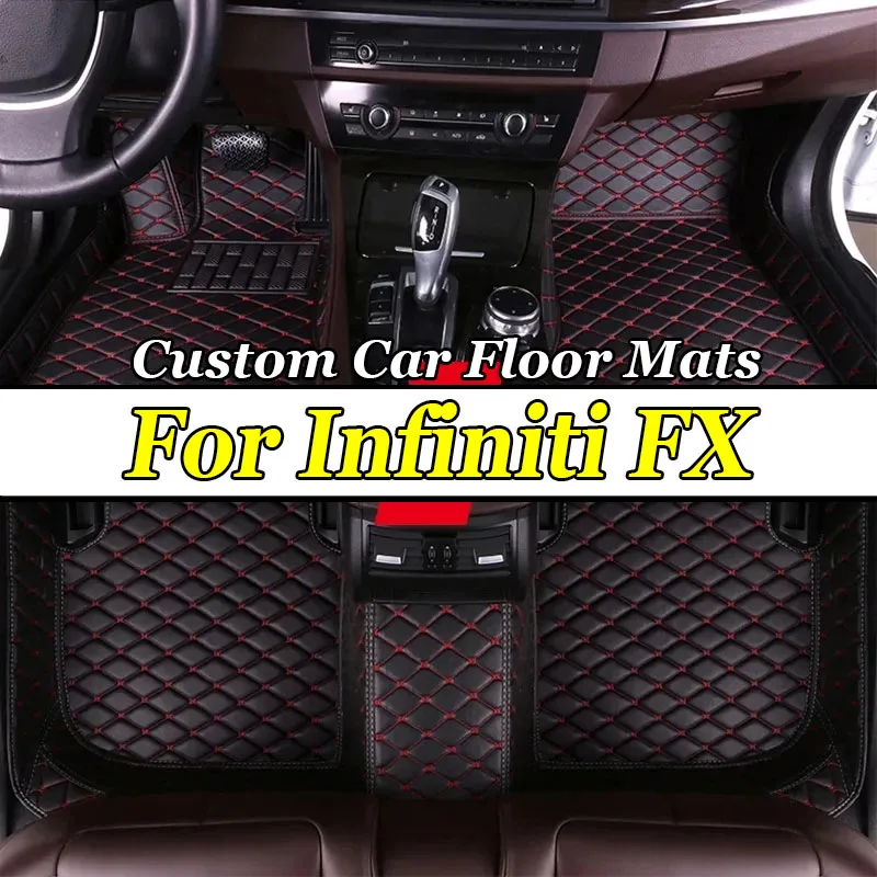 Custom Car Floor Mats For Infiniti FX FX30 FX35 FX37 FX45 FX50 Auto Carpets Foot Coche Accessories