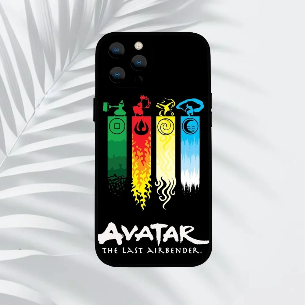 Avatar The Last A-Airbender Anime  Phone Case For iPhone Mini 11 12 13 14 15 Pro XS Max X Plus SE XR Shell