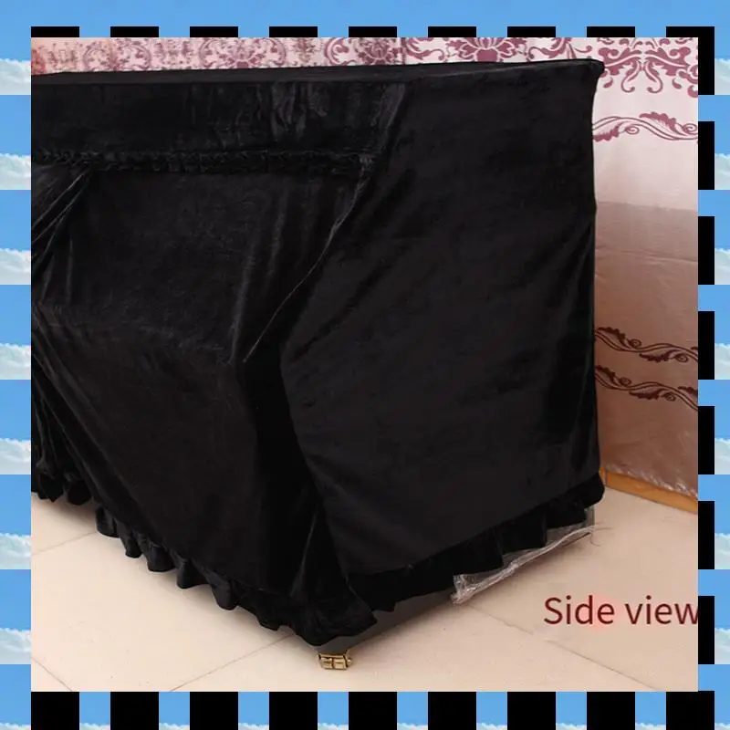 

ABME Three-Dimensional Piano Cover, Gold Velvet Piano Cover, Thick Piano Dust Cover, Grand Piano Cover