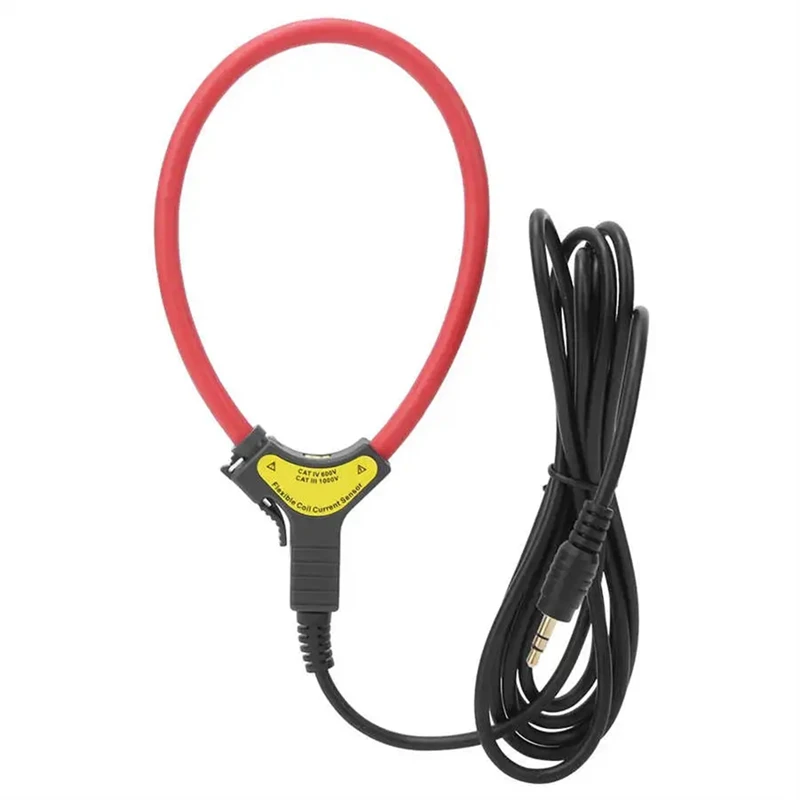 2000V/Rms AC Leakage Current Sensor Multi-Functional Flexible Coil Current Sensor 0.1Hz - 1Mhz ETCR100F Durable Easy To Use