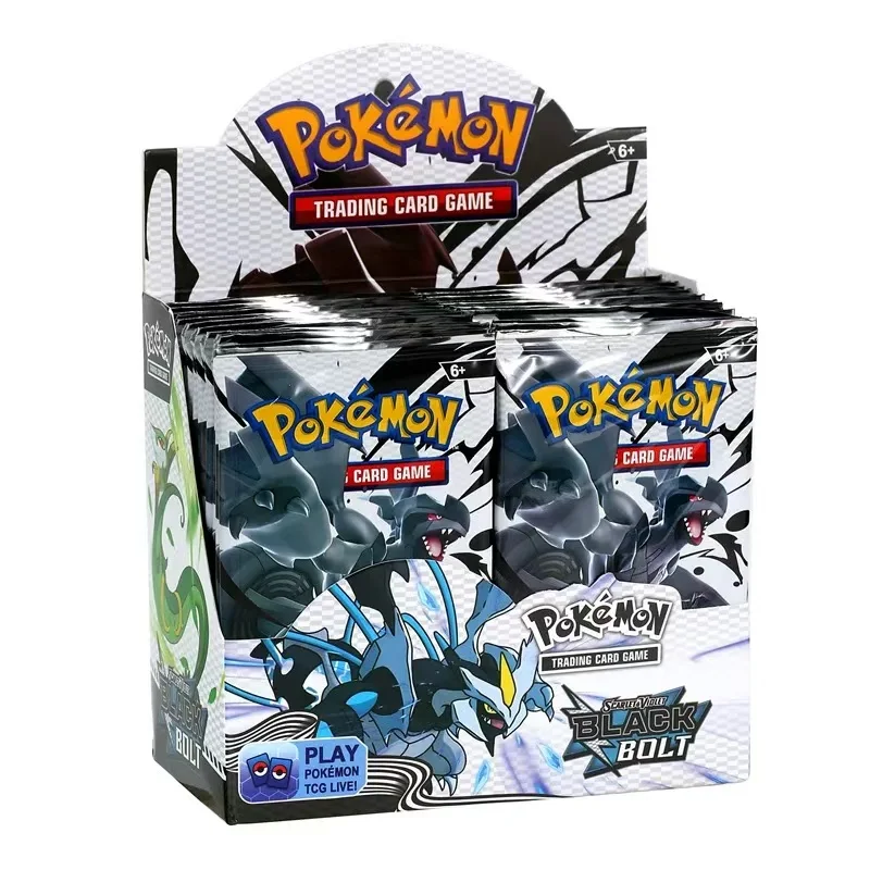 360 Stück Pokémon-Karten Prismatic Evolutions PHANTASMAL FLAMES Scarlet Violet 151 Black Bolt Englische Booster-Kampfkarten – Detail 7