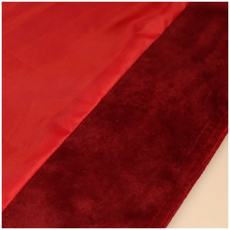 เสื้อโค้ทยาวผู้หญิง ความยาวระดับเข่า ผ้ากำมะหยี่  เสื้อคลุมสำหรับงานกลางคืน