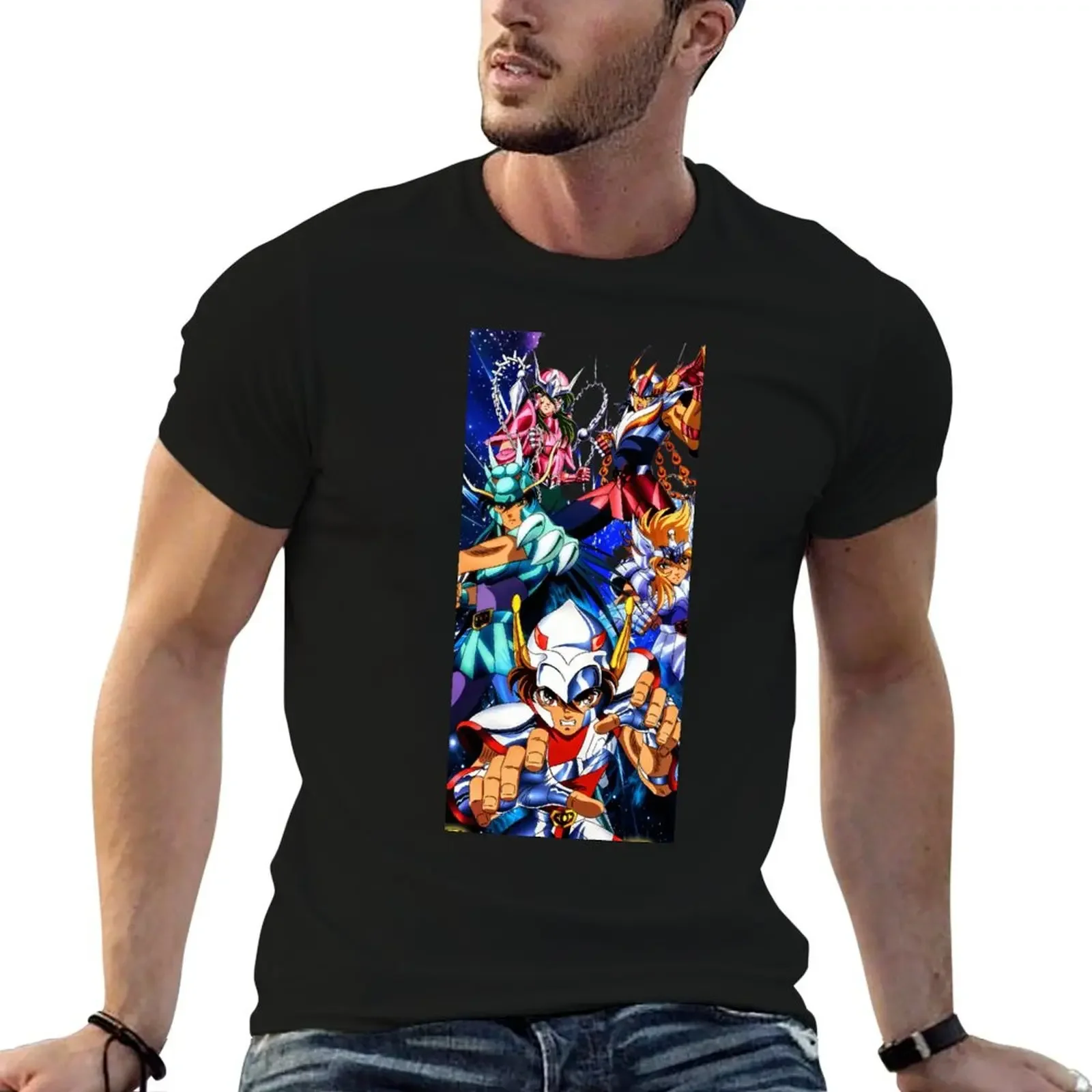 

Men’s Music Festival T-Shirt Streetwear Fast Shipping Saint Seiya Bronze Saint Gold Saint Seiya Shun Shiryu Hyoga Ikki