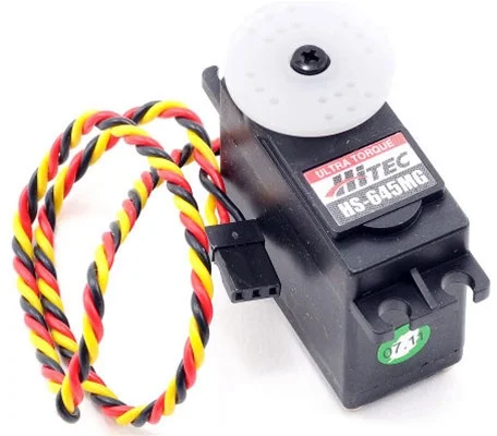 Original Hitec 645MG HS645 645 MG HS 645 HS-645MG Steering High Torque, Metal Gear Premium Sport Servo 9.6kg 55G