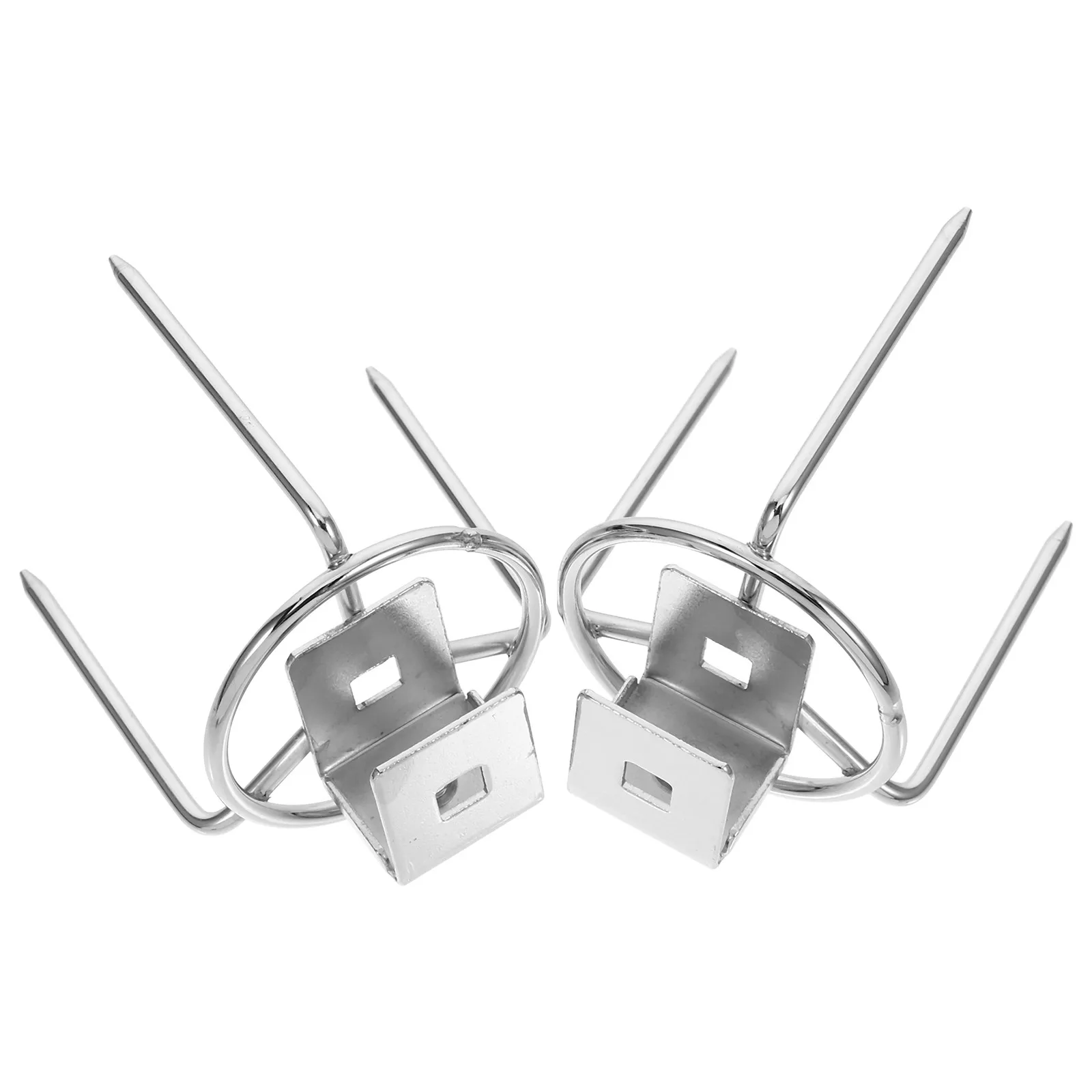 Acessórios para Fritadeira de Ar, Garfos de Carne em Aço Inoxidável de Grau Alimentício, 2 Peças, Utensílios de Cozinha para Assar