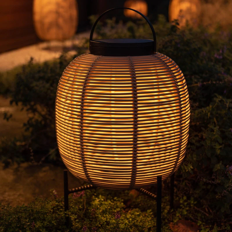 

Solar Garden Light Outdoor Charging Terrace Garden Lamp IP65 Waterproof Portable Light Japanese Balcony Atmosphere Lawn Light