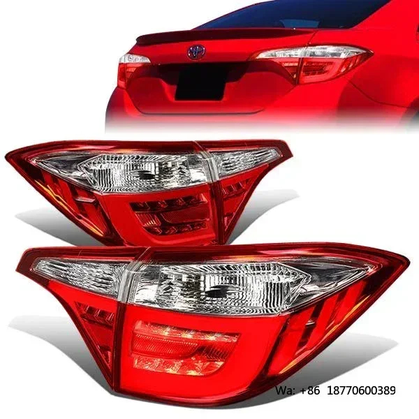 2Pcs/Set Factory Customization Price Auto Parts Car Led Tail Light Tail Lamp for Toyota Corolla