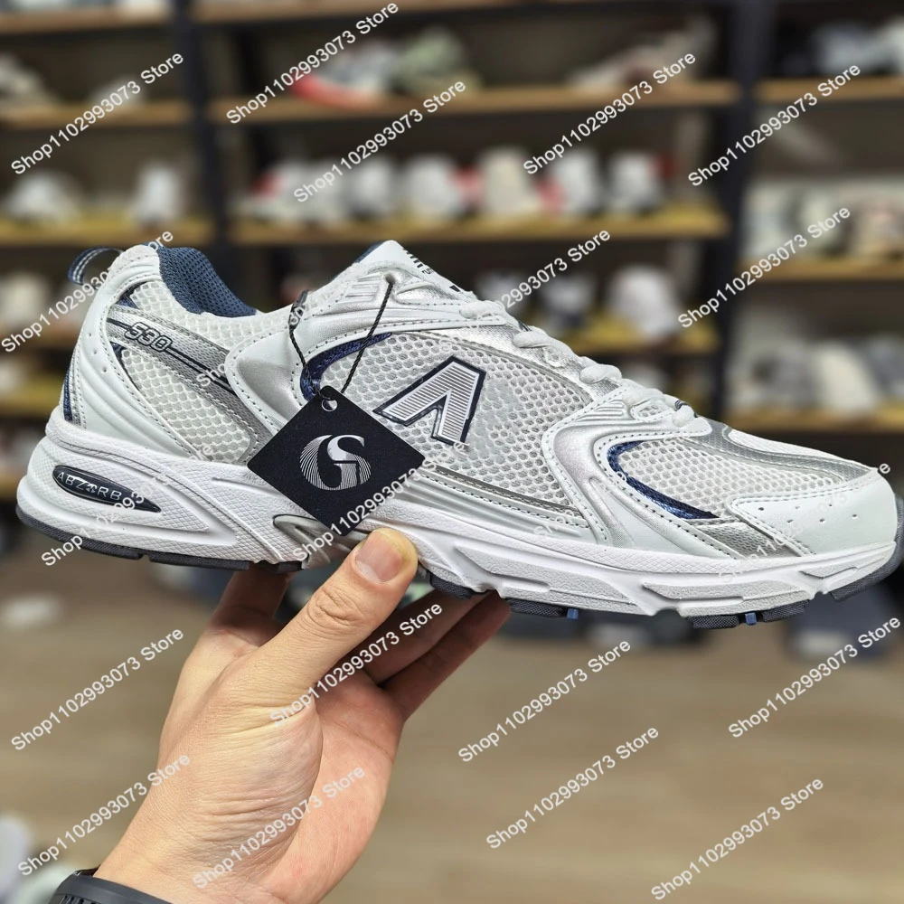 Nieuwe Heren Dames 530 Retro Chunky Sneakers Ademend Mesh Casual Trainers Antislip Loopschoenen Dikke Zool Streetstyle Schoenen