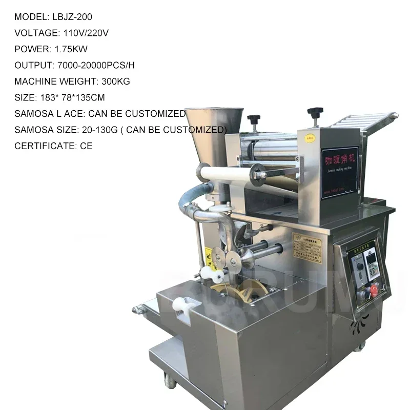 2022 Samosa Making Machine Curry Puff Wrapped Machine 220V/110V