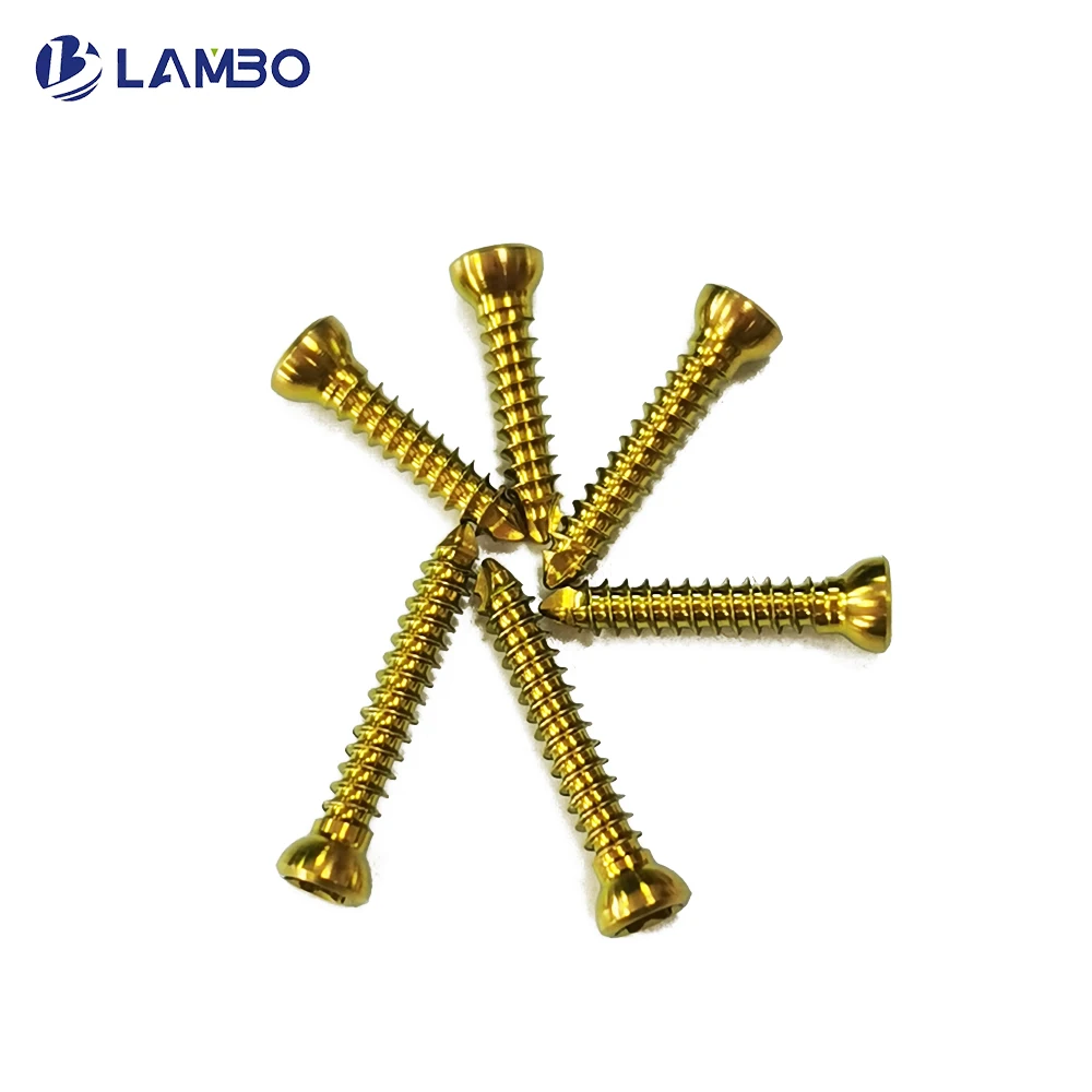 

1.1mm Titanium Self-tapping Cortical Screws Pet Veterinary Orthopedics Implants Veterinaria Accessories Surgical Instruments