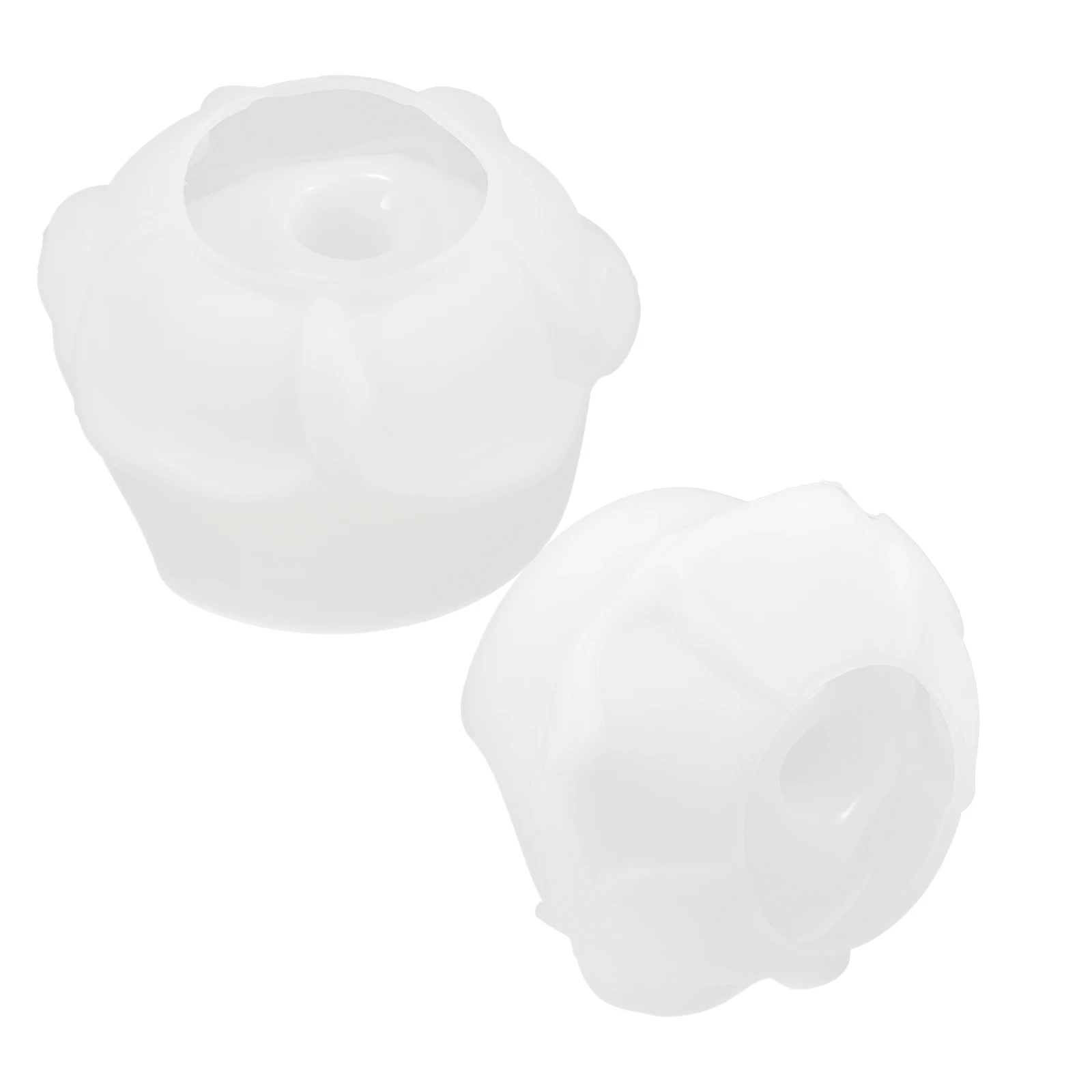 

2 Pcs Crystal Epoxy Resin Mold Silicone Ring Holder Making Moulds for Jewelry DIY Crafts Reusable Wear Resistant