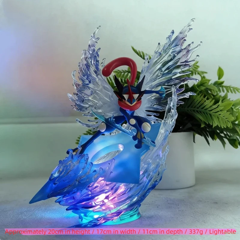 

In Stock Pokémon Ash Gekkouga Butterfly Metamorphosis Action Figure Pvc Statue Room Decor Collection Model Toys Gifts For Fans