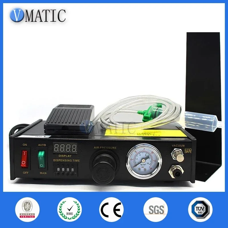 Free Shipping 220V Auto Glue Dispenser Solder Paste Liquid Controller Dropper SP983 Dispensing System