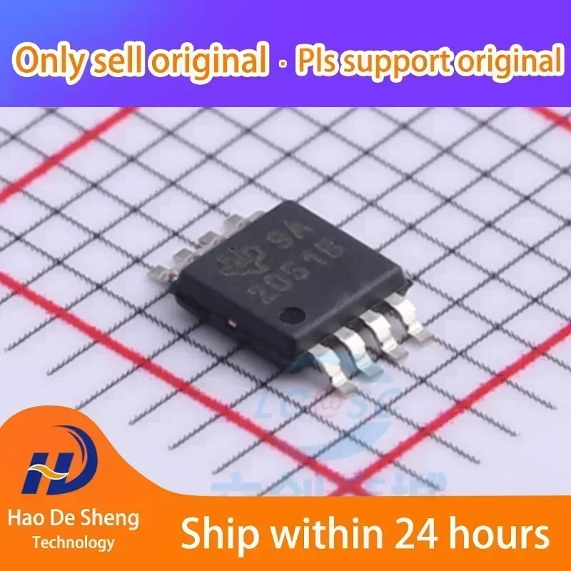 

10PCS/LOT TPS2051BDGNR TPS2051BDGN logo 2051B MSOP8 New Original In Stock