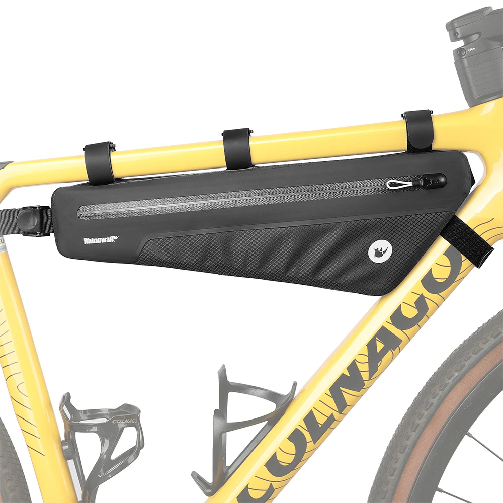 AliExpress Rhinowalk Bike Frame Bag 1.7L/2.6L Waterproof Bicycle Triangle Bag Cycling Travel For MTB Road Gravel Bikepacking Accessories