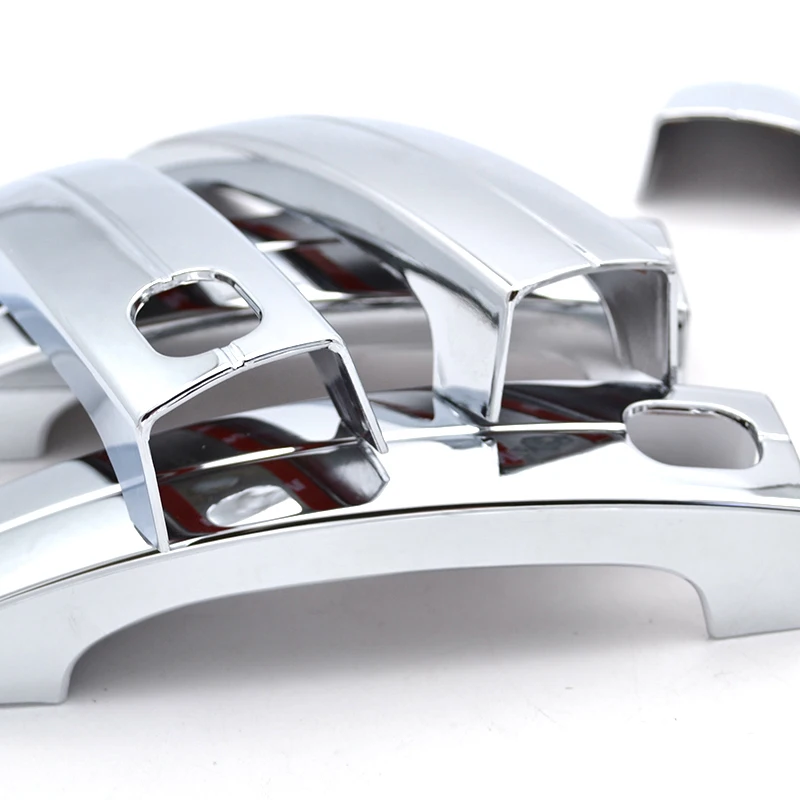Apktnka Chrome Door Handle Cover Trim With Smart Key For Ford Focus Escape Kuga C-Max S-Max Galaxy 2013 2014  2015 2016 2017