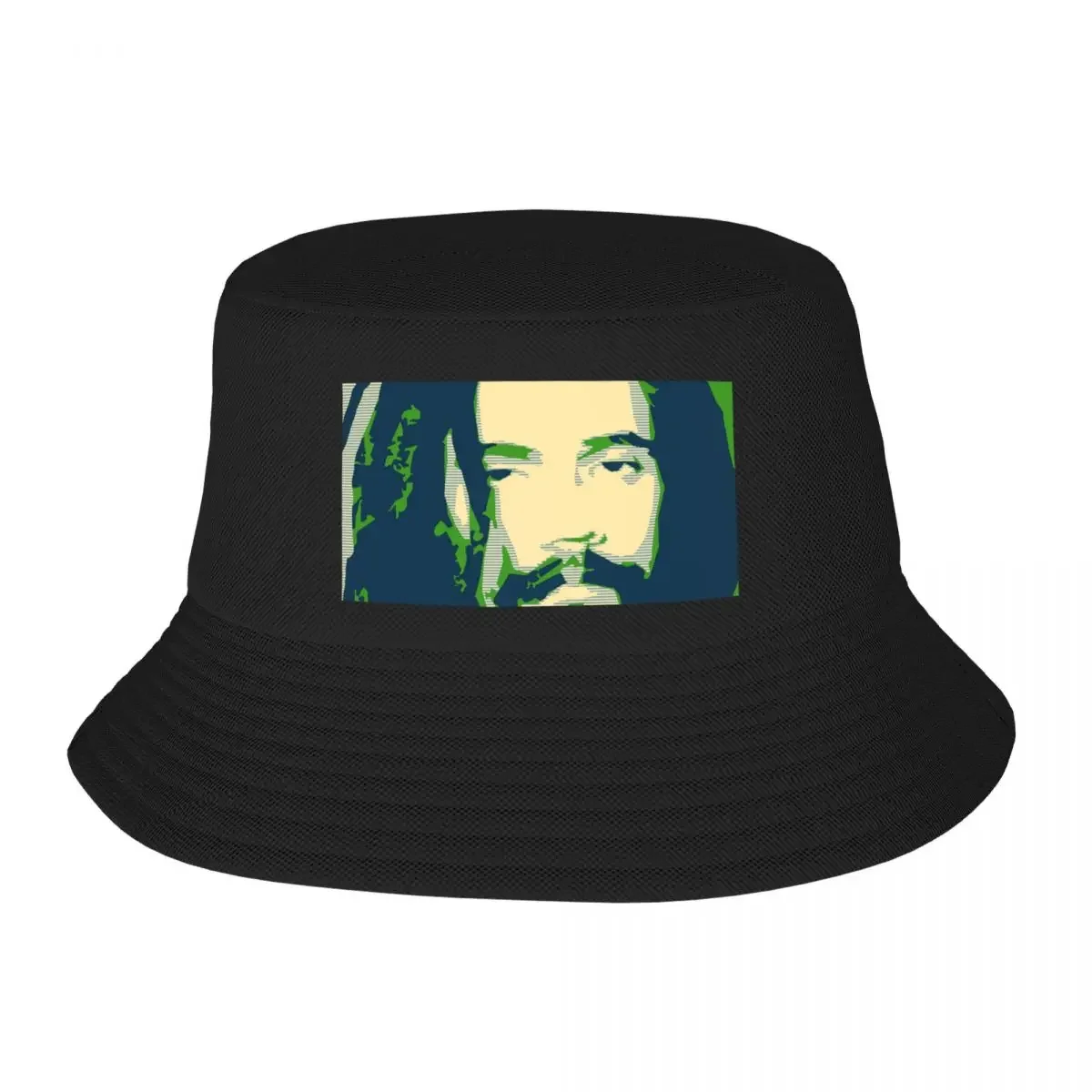 Jamaica Damian Marley HOPE Poster Famous Jamaican Singer Bucket Hat beach hat Sunhat Mens Hats Women's