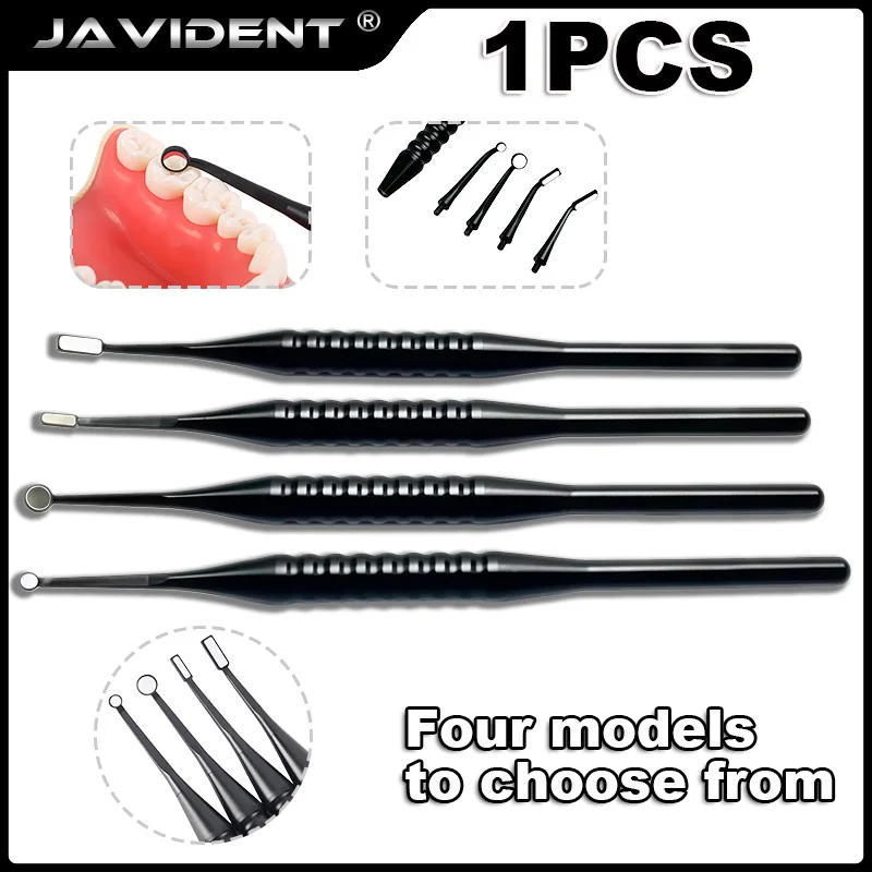 Dental Micro Mouth Mirror Reflector with Detachable Handle 2/3/5mm Anti-fog Reflector Odontoscope Multifunction Checking Tools