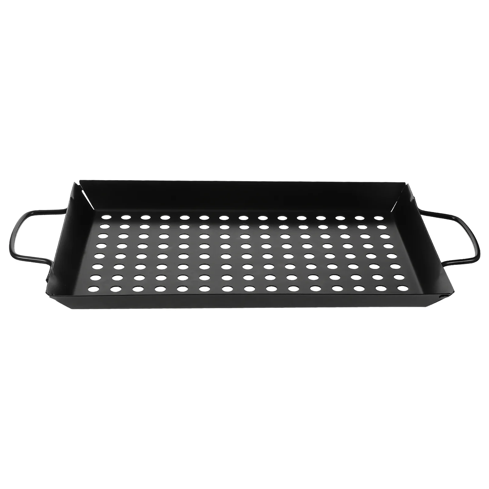 

Household Grilling Pan Bbq Grill Tray Excellent Thermal Conductivity Non-Stick Effect Good for Family Share Grill Tray