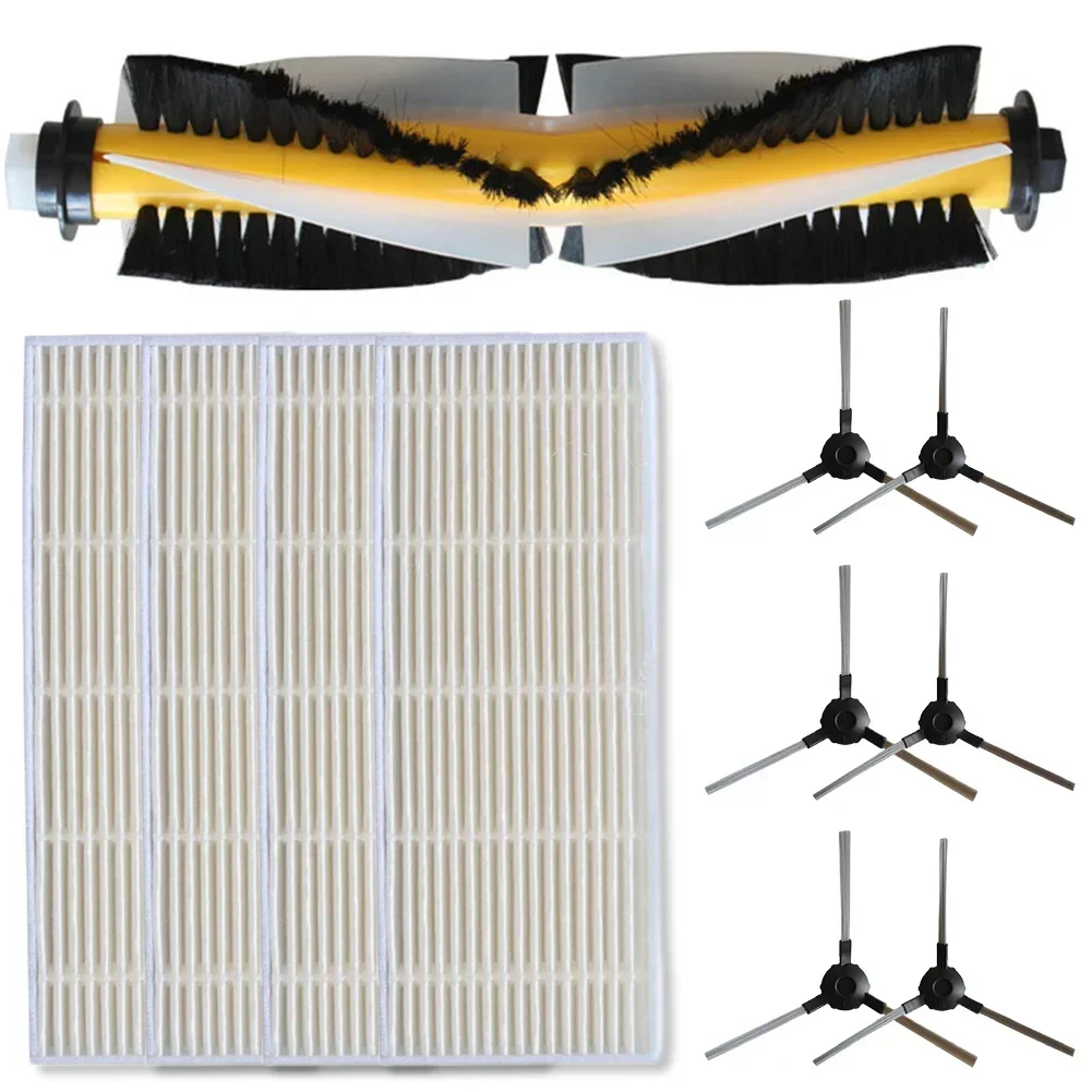 Ensure a Thorough Cleaning Experience with Roller Brush Side Brushes Filters for Blaupunkt For Bluebot For XEASY BPK VCBB1XE