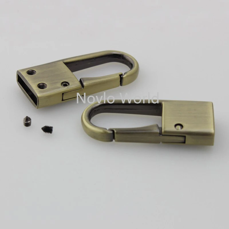 5-20-100pieces 5 colors 46*19mm metal spring ring keyless lock spring ring backpack connection buckles diy hardware accessories