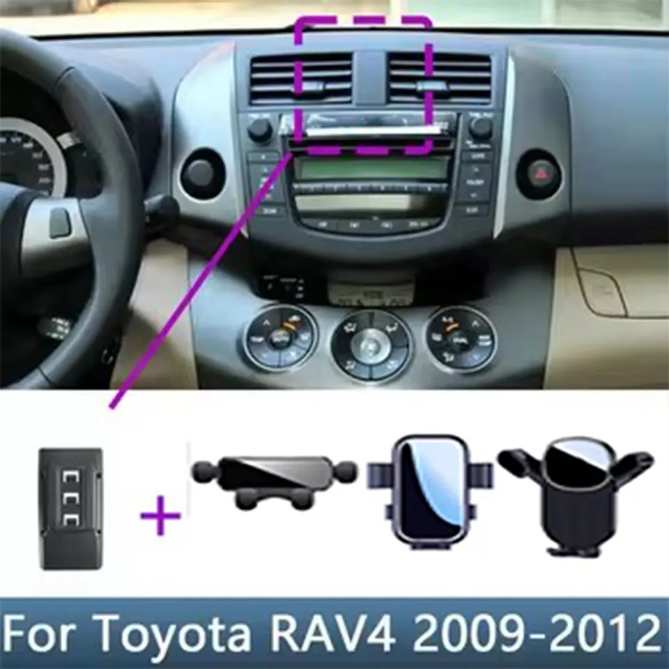 

For Toyota RAV4 RAV 4 2009 2010 2011 2012 Fixed Bracket Base Special Car Phone Mounts Accessories