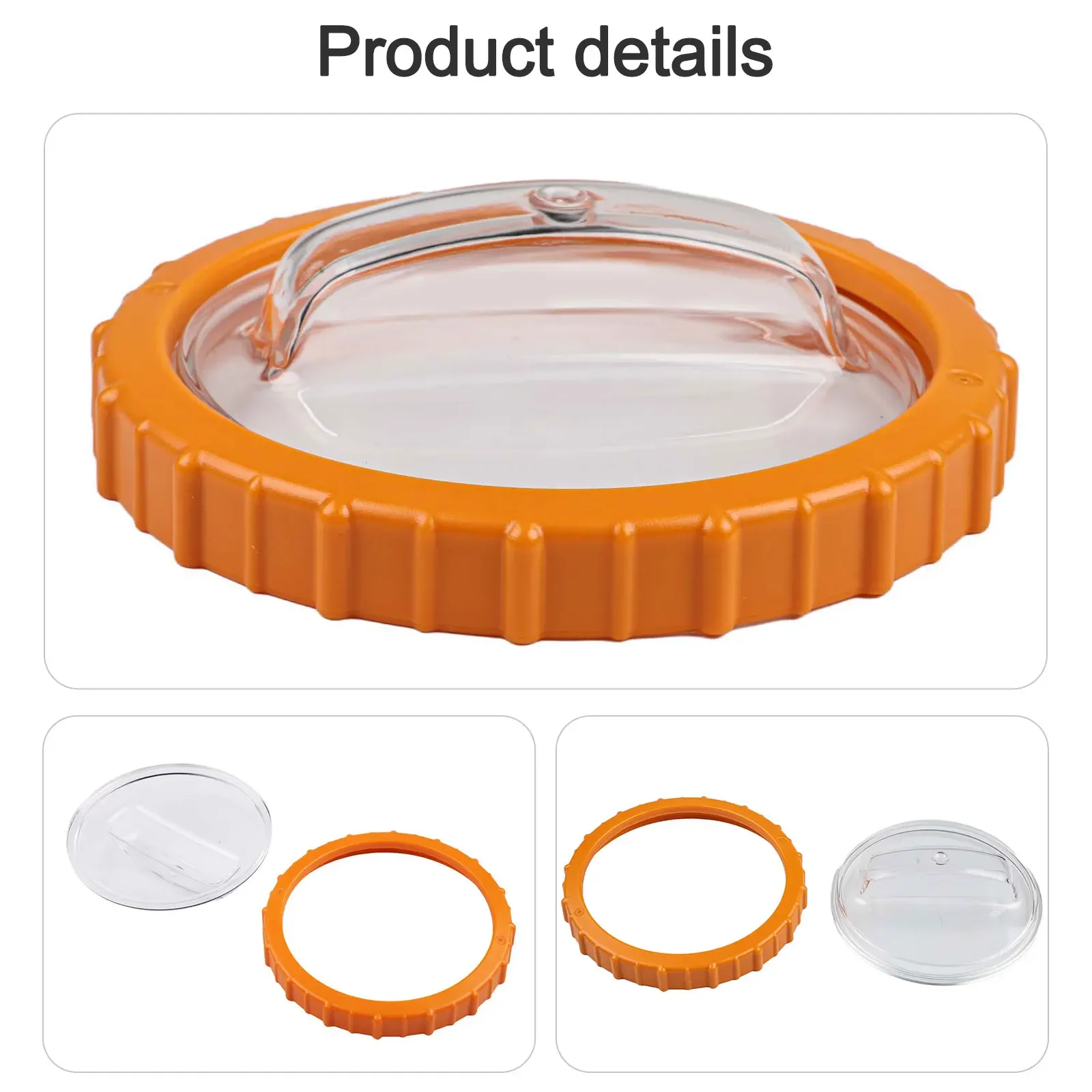 For Sand Pump Filter Lid Compatible Orange Nut P07018 Pre Filter Cover for Models 58486 58497 58499 and New Model Year 2023