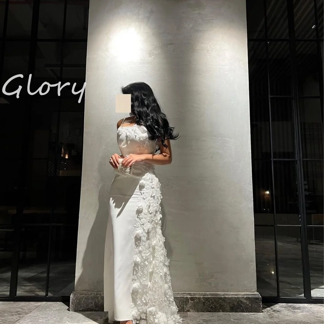  White Prom Dresses Luxury Long Elegant and beautiful dresses for women Dubai Luxury Evening Dress 2024 Wedding Party Dresses