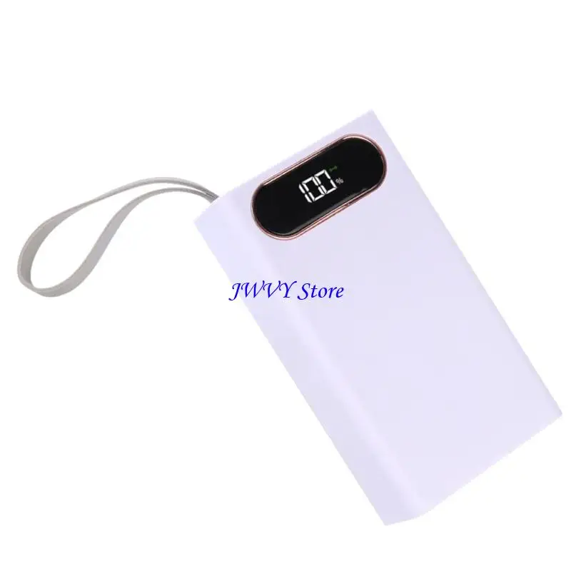 573A Battey Case Assembly for 12 Flat Top 18650 Batteries Large Capacity Quick Charging Box For Emergency Backups