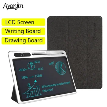 LCD writing tablet with case digital drawing tablet new handwriting pad for kids student work board children Graffiti toys