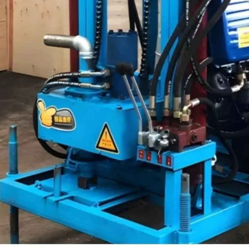 Price Moderate Useful Type Well Drilling Machine 100m Tractor Mounted Water Well Drilling Rigs