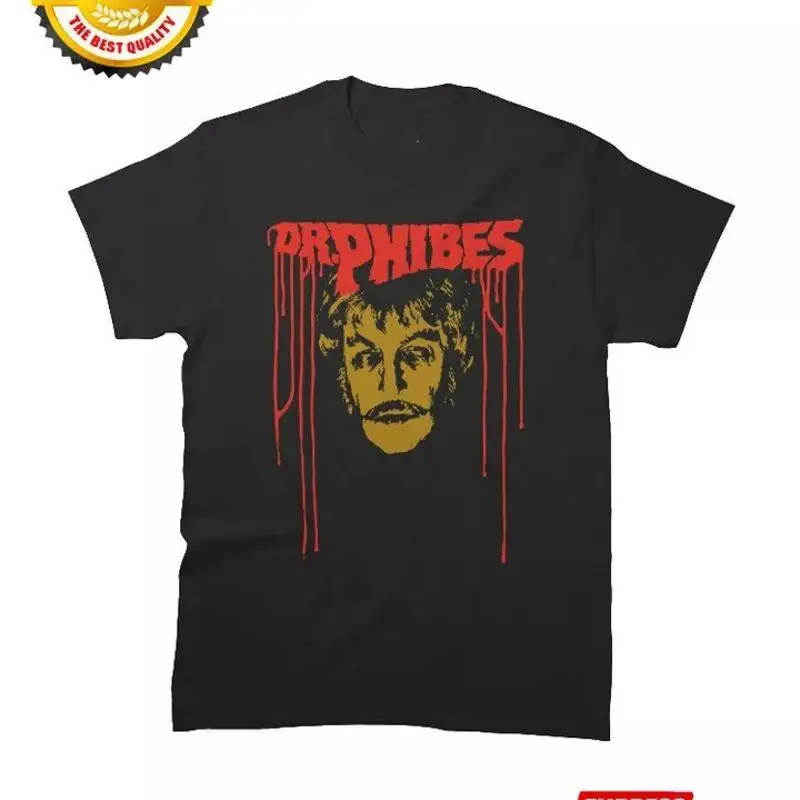 Dr Phibes Vincent Price 1971 Smoking On The Set T Shirt Size S 5Xl