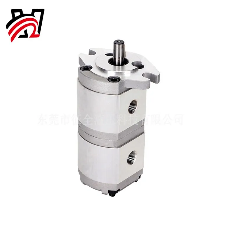 Hydraulic pump cast aluminum material high-pressure gear pump HGP-11A supports left and right reverse rotation