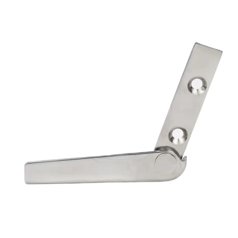2pcs 304 stainless steel hinge support industrial concealed furniture cabinet door limit angle cabinet hinge