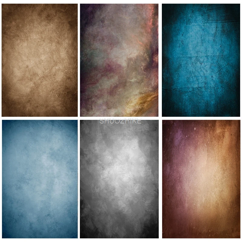 

Photorealistic Fabric Gradient Vintage Abstract Photography Background Portrait Photo Backdrops Studio Props ZLSY-34