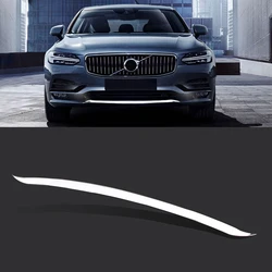 Car Accessories for VOLVO S90 2017 2018 2019 Stainless Steel Front Bumper Skid Decoration Stripe Cover Trim