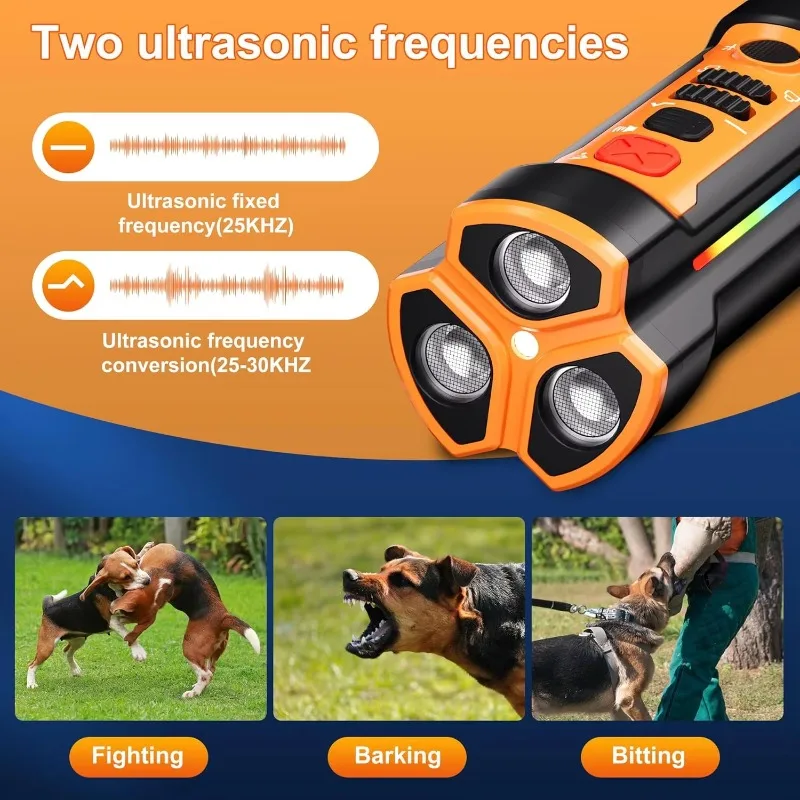 NPS High Power Ultrasonic Dogs and Cats Repellent Anti Bark Deterrent Device Dog Repeller