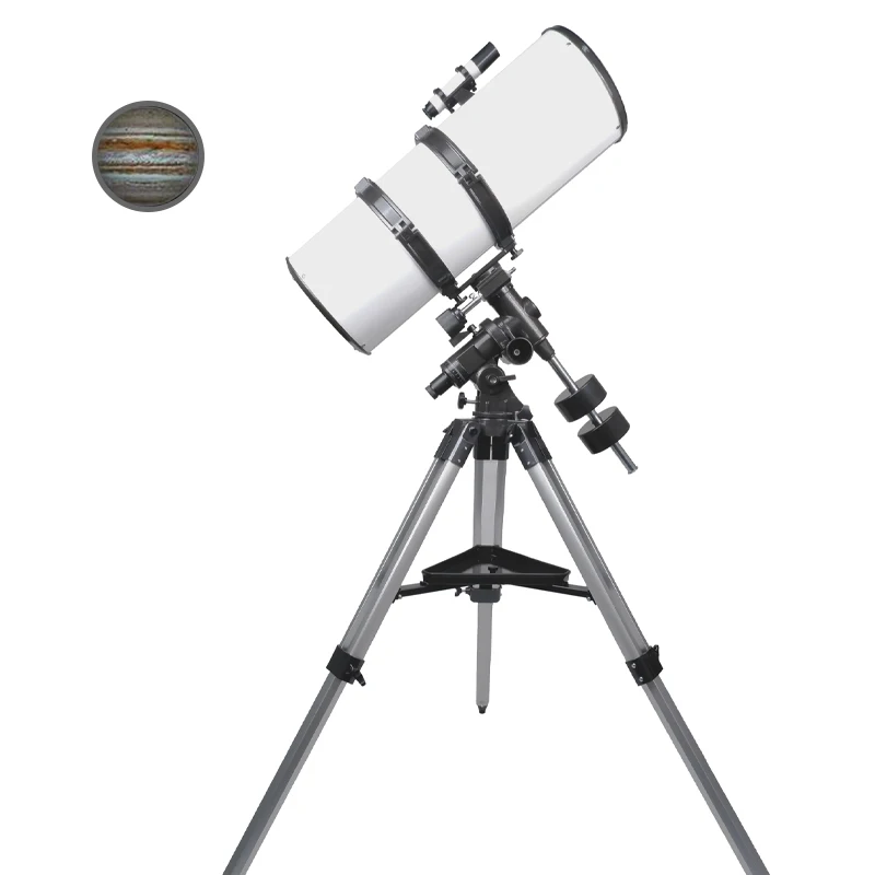 

ZHANJING EQ800203 Профессиональный астрономический телескоп белый зеркальный телескоп-экваториальный-Newtonian