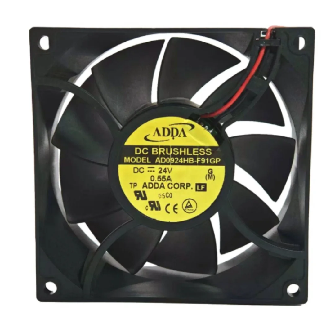 

ADDA AD0924HB-F91GP DC 24V 0.33A 92x92x38mm 2-Wire Server Cooling Fan