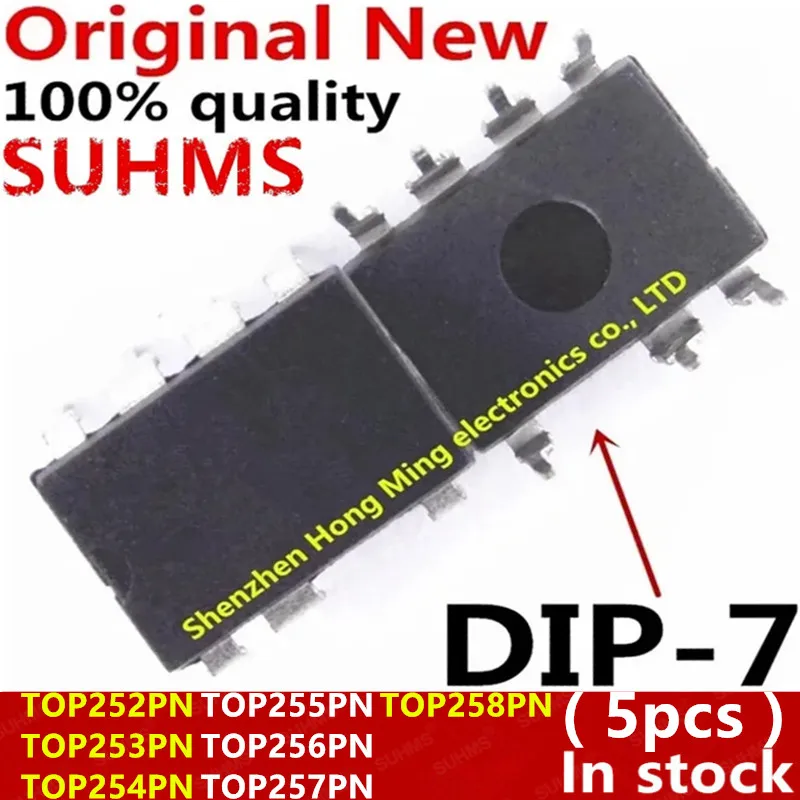 (5개)100% 새 TOP252PN TOP253PN TOP254PN TOP255PN TOP256PN TOP257PN TOP258PN DIP-7