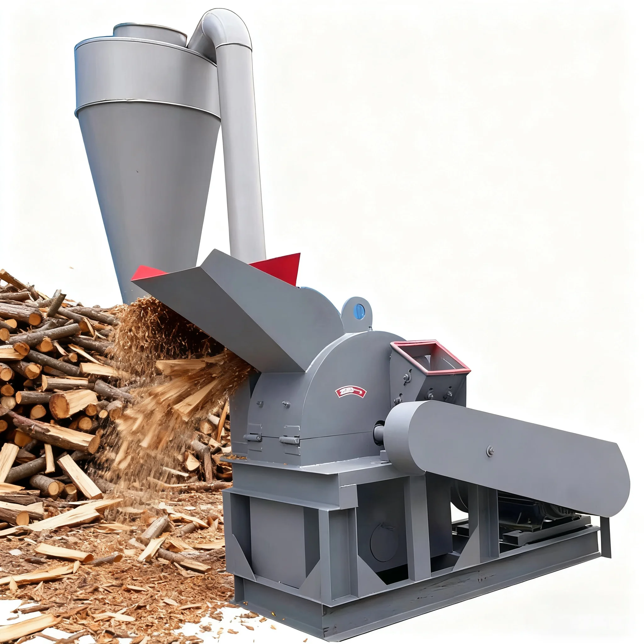 

High Capacity Tree Log Wood Crusher/wood Sawdust Making Machine