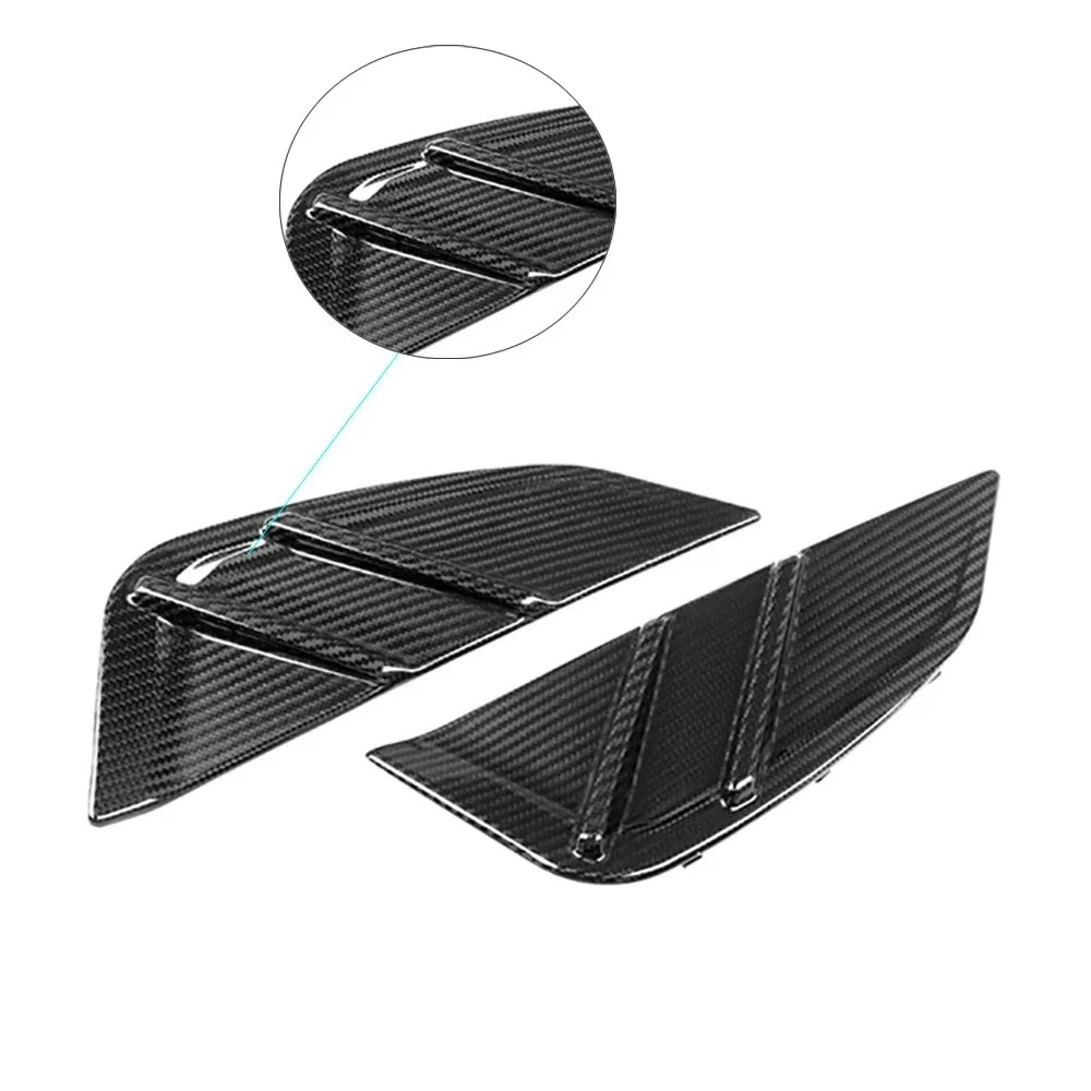 Dry Carbon Fender Air Knife Replaceable for BMW 4 Series G82 G83 M4 2021+ Side Fender Fins Splitters Auto Car Decoration