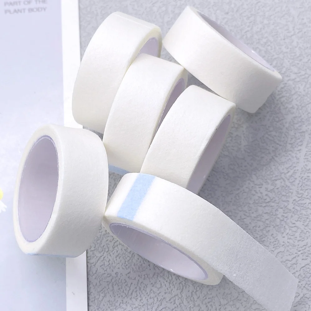 50 قطعة شريط رمش لاصق بقع تنفس غير المنسوجة القماش تحت وسادة العين رمش تمديد ورقة الشريط بالجملة #3